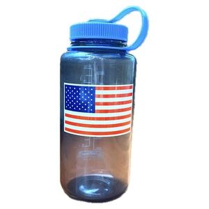 Nalgene | Blue USA flag wide-mouth water bottle